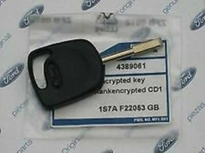 NUEVO ORIGINAL FORD SX TERRITORY TRANSPONDEDOR LLAVE EN BLANCO TRAJES HASTA 30/09/2005 - Imagen 1 de 4