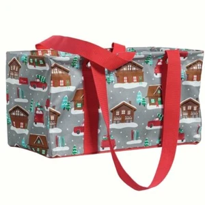 Thirty-one 31 Medium Utility Tote Retired Snowy Sky Lodge New/Unused   - Picture 1 of 4