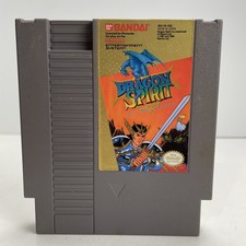 Nintendo NES Game Dragon Spirit The New Legend Tested and Working