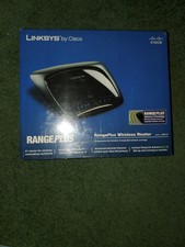 NEW SEALED LINKSYS BY CISCO RANGEPLUS WIRELESS ROUTER MODEL WRT110