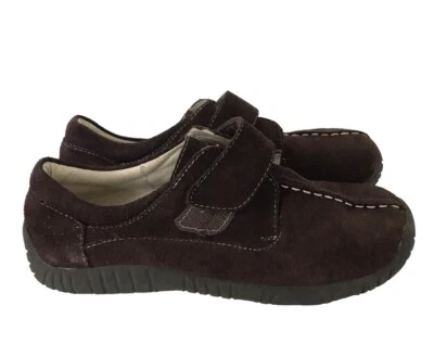 ELEVEN COLLECTION Children's Shoes by SEE KAI RUN Brown Suede Low Top Shoes Sz 2 - Image 1 of 4