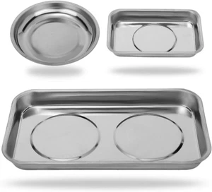 Magnetic Tray Holder 3Pc,For Socket Screw Nuts Bolts Metal Parts,Extra Strong Ma - Picture 1 of 12