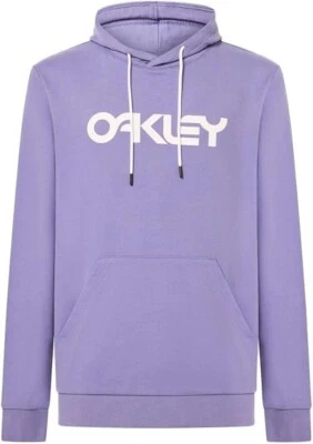 Oakley B1B Po Sudadera con Capucha 2.0 Sudadera Pullover Chaqueta Sudadera Nueva Lila/Blanco Grande Foto 1 de 3