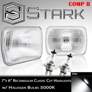 H6054 / H6052 / H6014 Head Light Glass Housing Lamp Conversion Chrome - 7x6 (B) - Picture 1 of 1