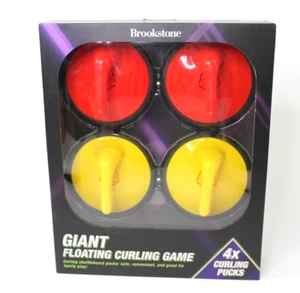 Brookstone Giant Floating Curling Game NEW - Picture 1 of 3