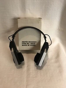 Vintage AM/FM Headset NO. 48930 - New In Box - Picture 1 of 6