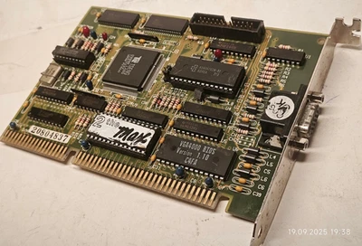 16-BIT ISA VGA Card 2the Max MAXcolor 4000 Tseng Labs ET4000AX 512 Kb RAM - Image 1 of 4
