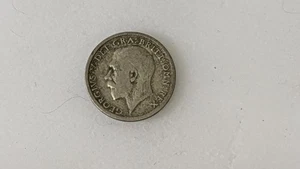 Great Britain 1921 King George V .500 Silver Sixpence - Picture 1 of 12
