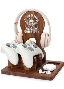 2025 Absolvent Geschenk-Gaming Controller/Kopfhörer Zubehör Ständer Halter für Gamer - Bild 1 von 8