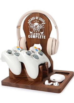 Soporte de soporte accesorio para auriculares/controlador de juegos de regalo para graduados 2025 para jugadores Foto 1 de 4