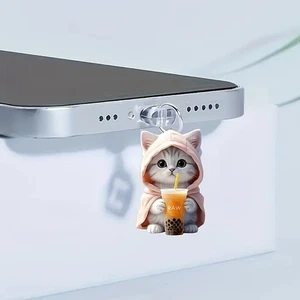 Dust Accessory Cute Plugs Pendant Acrylic for Mobile Phone - Photo 1 sur 9