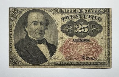 25 Cent US Fractional Currency, 5th. Series Fr. 1308 - Image 1 of 2