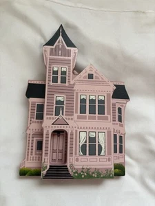 Shelia’s Pitkin House 1885 Arroyo Grande CA Wooden Shelf Sitter 1992 - Picture 1 of 3