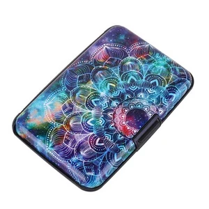 Mini RFID Aluminum Wallet Credit Cards Holder Business Card Case Metal ID Cas... - Picture 1 of 7