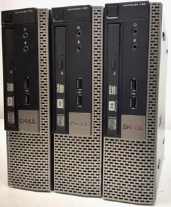 Lot (3) Dell OptiPlex 790 SFF Desktop Intel Core i7-2600S 2.80GHz 4GB RAM NO SSD - Picture 1 of 14