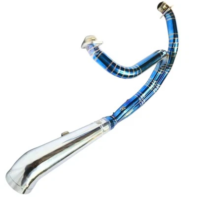 2into-1 Exhaust System Upswept Model for Harley Davidson DYNA FXR Exhaust System Foto 1 de 4