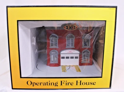 MTH RailKing 30-9102 Operating Firehouse - Image 1 of 4