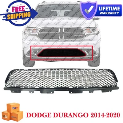 Bumper Grille Fits Dodge Durango For 2014-2020 New Front Lower CH1036127 Foto 1 de 4