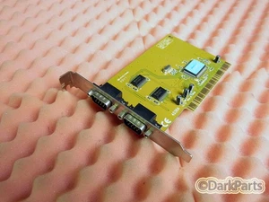 H9MSER40XX Dual Serial Port PCI Card Twin RS-232 RS232 - Picture 1 of 1