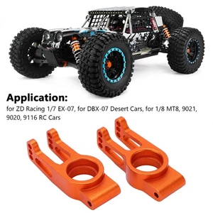2Pcs Rear Hub Carrier Metal Aluminum RC Car Rear Axle Knuckle Carrier For SC - Picture 1 of 12