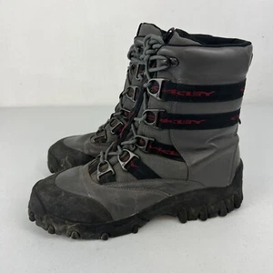 *RARE* Oakley Tactical Casing Boots Mens US Size 10 Cargo Gear Boots Gray Read - Picture 1 of 8