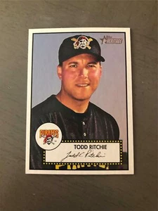 2001 Heritage High #353 TODD RITCHIE Short Print Pittsburgh Pirates @JY13 - Picture 1 of 2