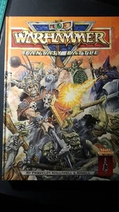 WARHAMMER FANTASY BATTLE RULE BOOK 1987 3ª ED GAMES WORKSHOP Hardcover - Picture 1 of 3