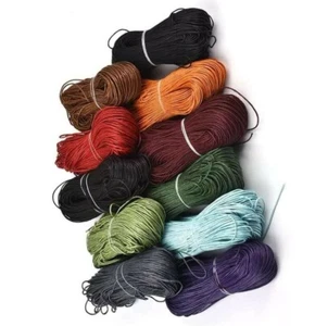 100mt Filo in Cotone Cerato 1,5 mm per bigiotteria - Imagen 1 de 12