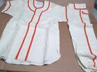 T-shirt et pantalon vintage Little League Kids Boys S uniforme de baseball neuf dans son emballage d'origine sans équipe.