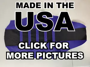 Custom Ribbed Seat Cover RAPTOR 700 2006 2007 2008 2009 2010 2011 2012 2013 2014 - Picture 1 of 30