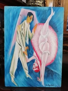 Ernst Ludwig Kirchner - Amazing Oil Canvas - Signed - Stamped - Picture 1 of 4