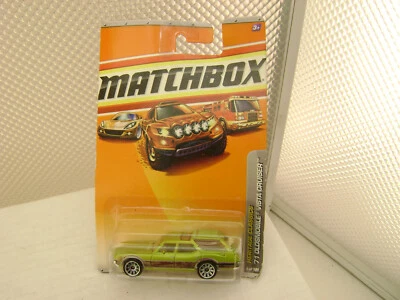 2009 MATCHBOX SUPERFAST HERITAGE CLASSICS #1 71 OLDSMOBILE VISTA CRUISER NEW ON - Image 1 of 4