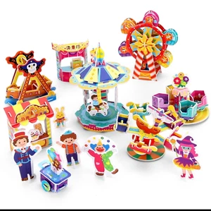 3D Puzzle for kids Educational learning toy game Christmas gift craft 6 7 8 9+ - Picture 1 of 13