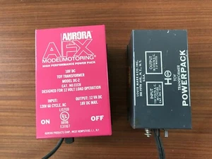 Lot of 2 Transformers Power Pack Ho Toy Aurora Trains Model Railroad - Picture 1 of 8