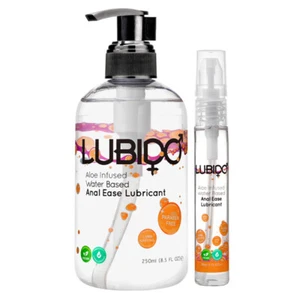 Lubido ANAL EASY Lubricante Lubricante con infusión de Aloe a base de agua Super Slik Relajante - Imagen 1 de 7