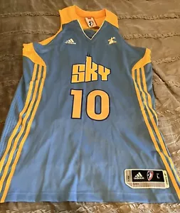 EPIPHANNY PRINCE Chicago Sky WNBA Basketball ADIDAS Blue LARGE Jersey 2011 New - Picture 1 of 4
