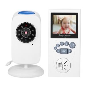 2.4" LCD Intercom Video Baby Monitor Security Camera Night View Multi-languages