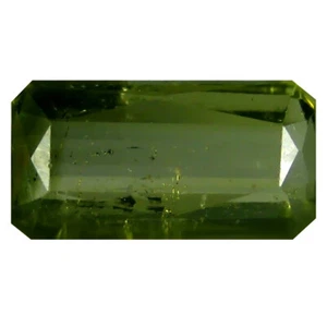 Valioso octágono de 1,95 quilates (10 x 5 mm) sin calefacción turmalina verde de Mozambique - Imagen 1 de 1