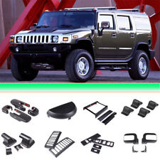 Matt Black ABS Auto Accessories Modified Trim Cover Fits For Hummer H2 2003-2009