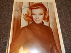 Honor Blackman (1925-2020) signed 8x10 photo James Bond  Goldfinger Pussy Galore Only $99.99 on eBay