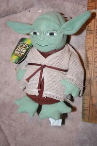 Star Wars 1997 Buddies Yoda felpa figura de 7 - Imagen 1 de 8