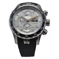Edox 01123 3ORCA ABUN Men's Grand Ocean Silver Automatic Watch