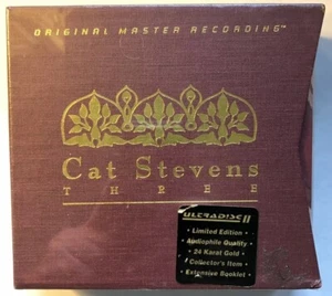Cat Stevens Three MFSL Gold Audiophile 3 CD Set # 5929 Sealed - Imagen 1 de 7