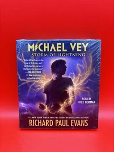 Michael Vey 5 Storm of Lightning by Richard Paul Evans Audiobook Factory Sealed - Picture 1 of 6