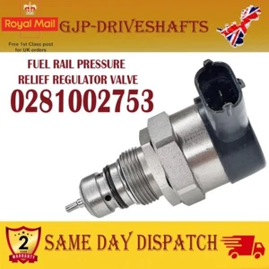 VÁLVULA DE ALIVIO DE PRESIÓN PARA RIEL DE COMBUSTIBLE VAUXHALL VIVIRO PRIMASTAR 2.0 CDTI - Imagen 1 de 4