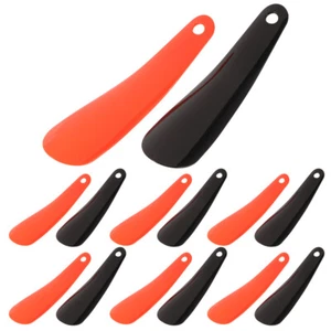 14pcs Shoe Horn Plastic Lazy Shoe Helper Travel Hoe Horns for Women Men Elderly - Bild 1 von 12