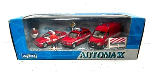Automax Fire 3 Vehicle and Figure Set - Diecast Metal - 1:72 Scale - Boxed - Picture 1 of 4