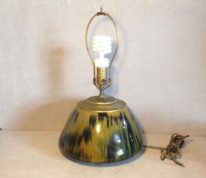 Rare Wannopee Pottery Lamp Converted