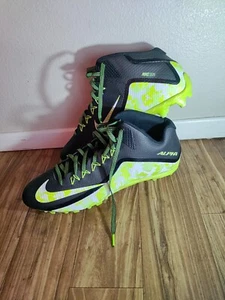 Nike Alpha Pro 2 3/4 TD Men’s Size 16 Football/Lacrosse Cleats 719927-071 - Picture 1 of 16