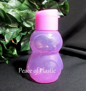 Bottiglia d'acqua ecologica Tupperware per bambini Lt viola a forma di pinguino 12 once flip top - Foto 1 di 3